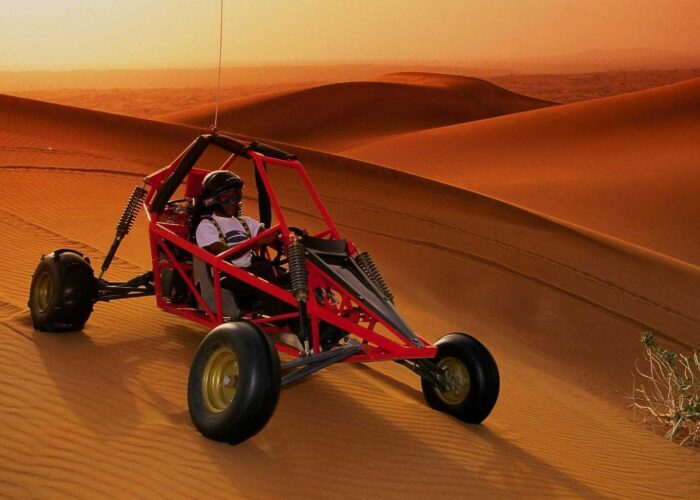 One passenger, one seat, 800cc dune buggy-3