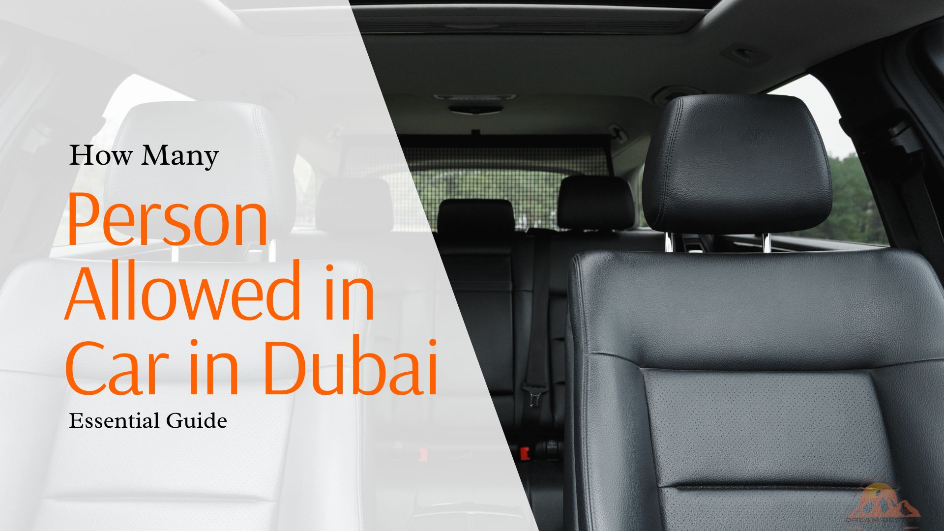 How Many Person Allowed in Car in Dubai Essential Guide