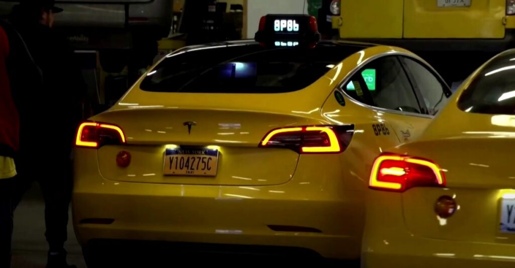 Tesla Model 3 as Taxi