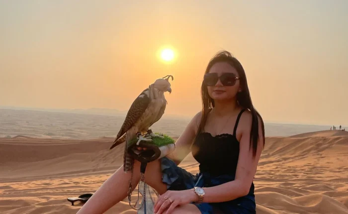 camel trekking experience in Dubai