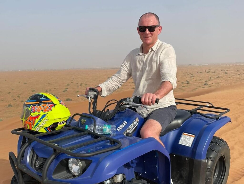 Dubai desert safari with quad biking