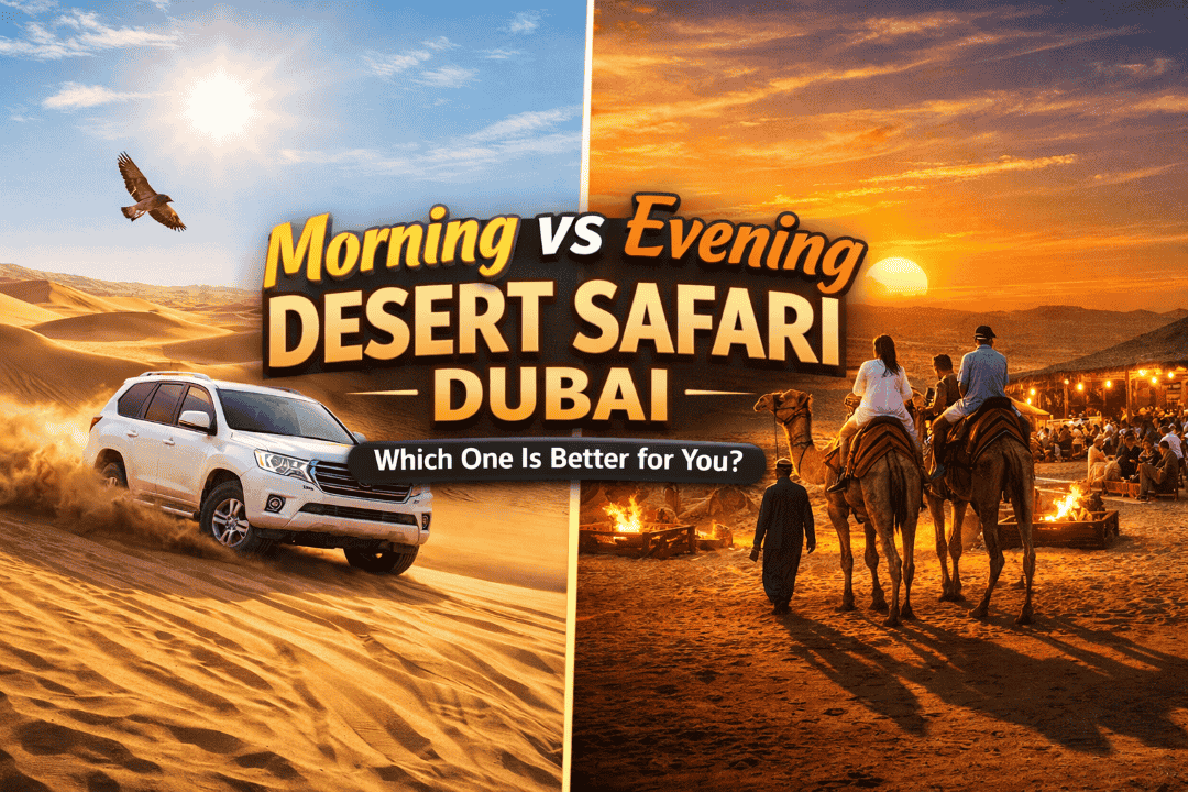 Morning vs Evening Desert Safari Dubai: Which One Is Better for You?