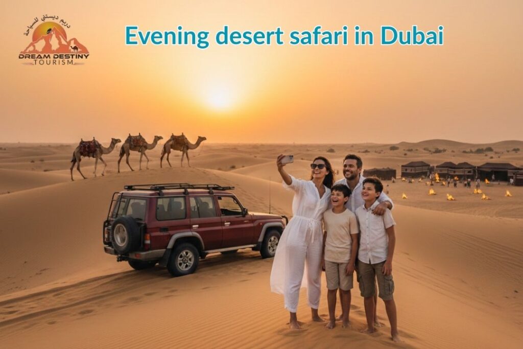 evening desert safari dubai